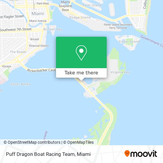 Mapa de Puff Dragon Boat Racing Team