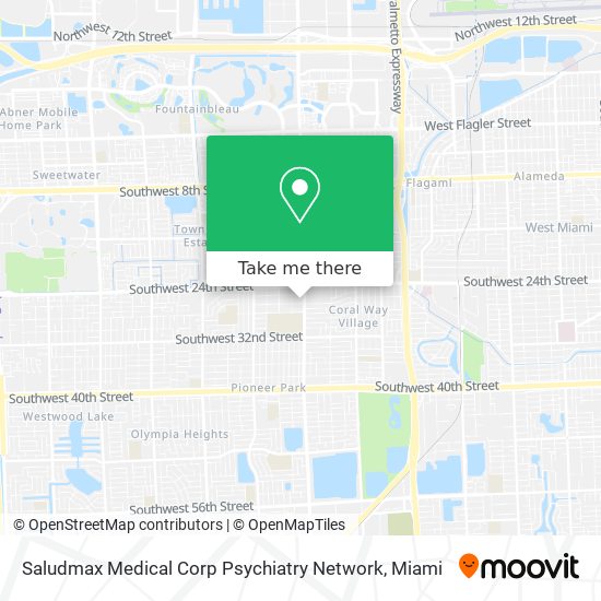 Saludmax Medical Corp Psychiatry Network map