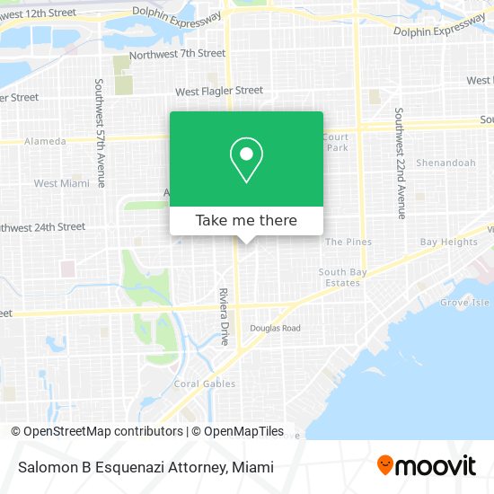 Salomon B Esquenazi Attorney map