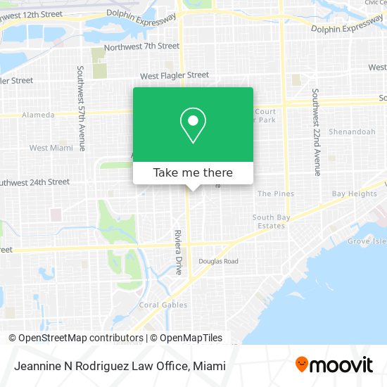 Jeannine N Rodriguez Law Office map