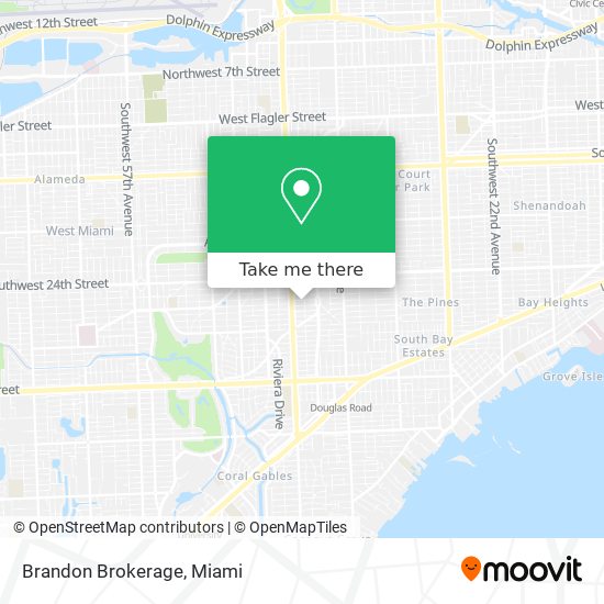 Brandon Brokerage map