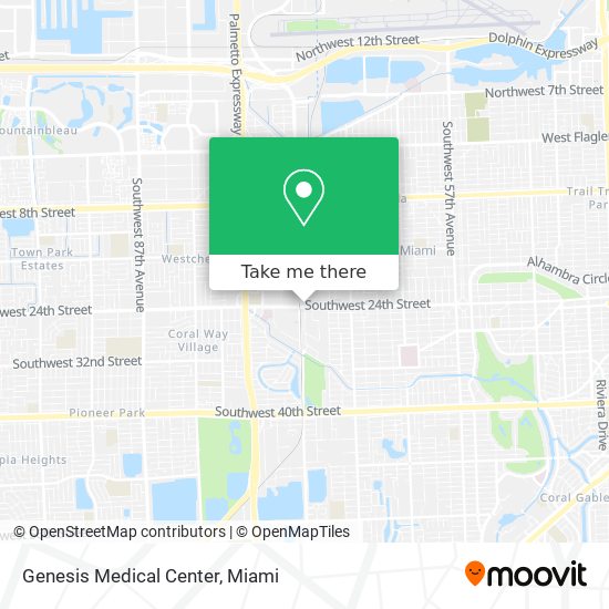 Genesis Medical Center map