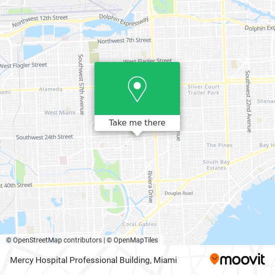 Mercy Hospital Professional Building map