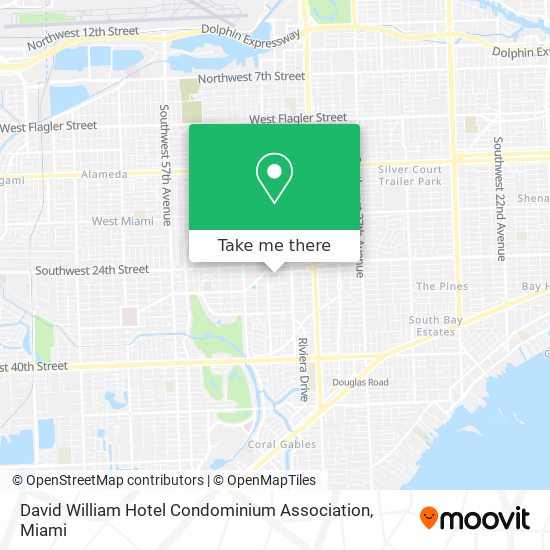 David William Hotel Condominium Association map