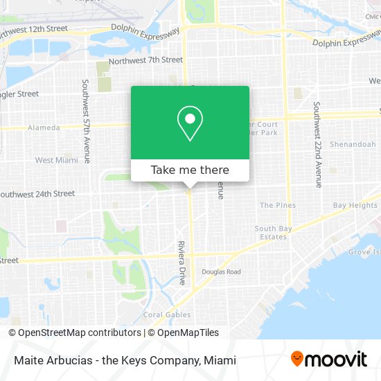 Maite Arbucias - the Keys Company map