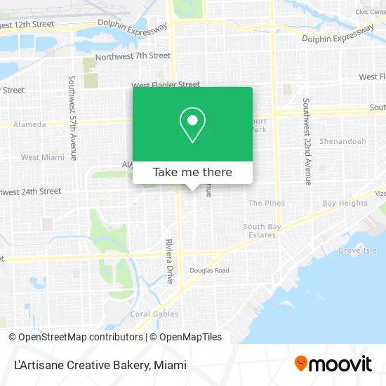 Mapa de L'Artisane Creative Bakery