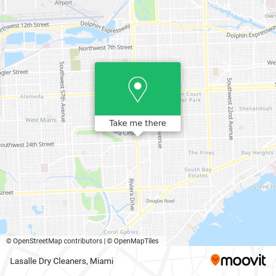 Lasalle Dry Cleaners map