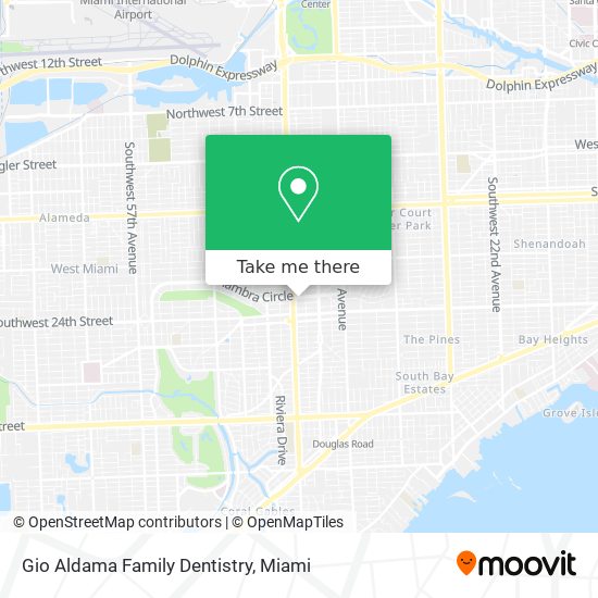 Mapa de Gio Aldama Family Dentistry