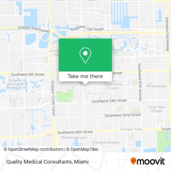 Quality Medical Consultants map