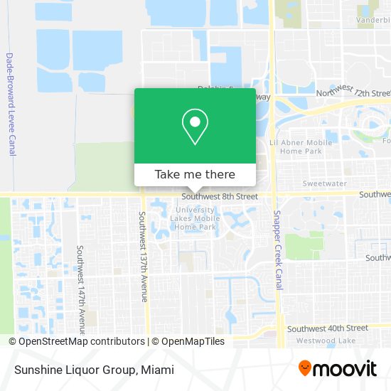 Sunshine Liquor Group map