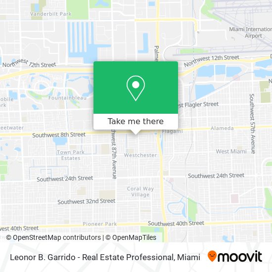 Leonor B. Garrido - Real Estate Professional map