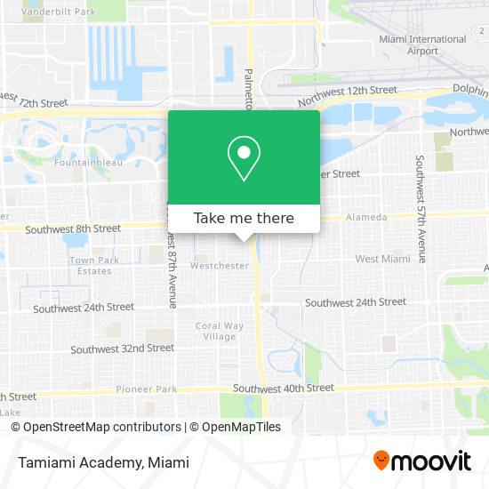 Mapa de Tamiami Academy