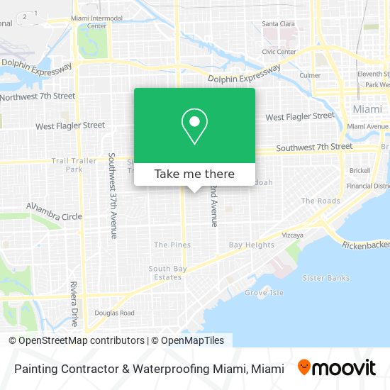 Mapa de Painting Contractor & Waterproofing Miami