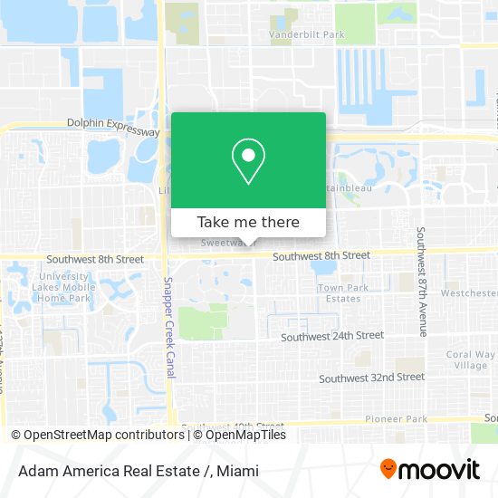 Adam America Real Estate / map