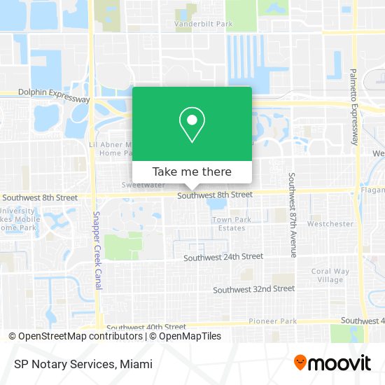 SP Notary Services map