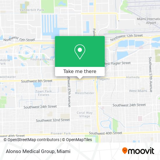 Mapa de Alonso Medical Group