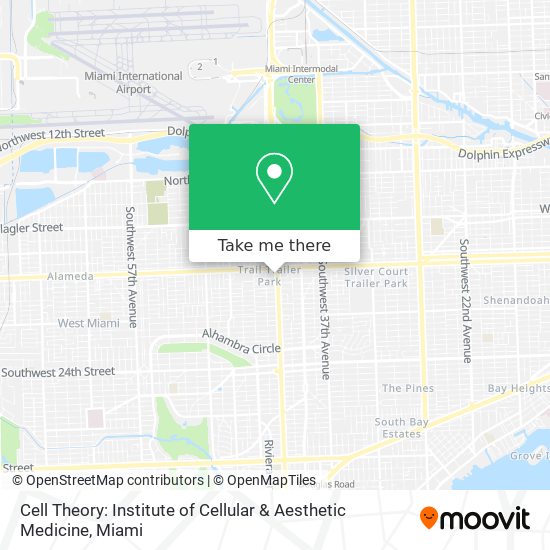 Cell Theory: Institute of Cellular & Aesthetic Medicine map