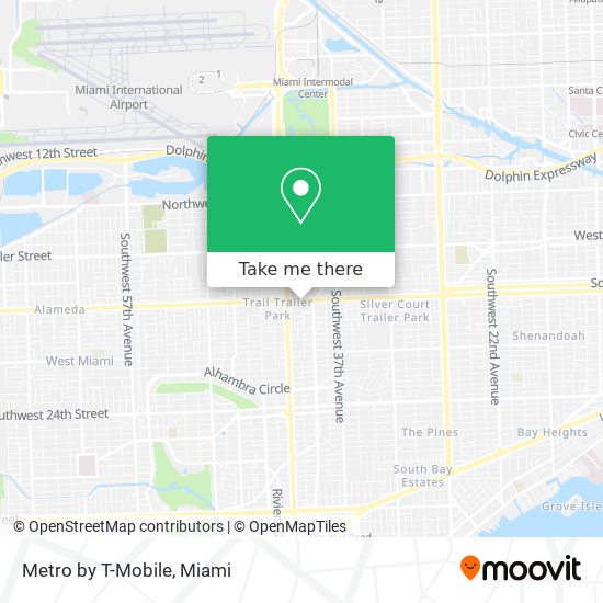 Metro by T-Mobile map