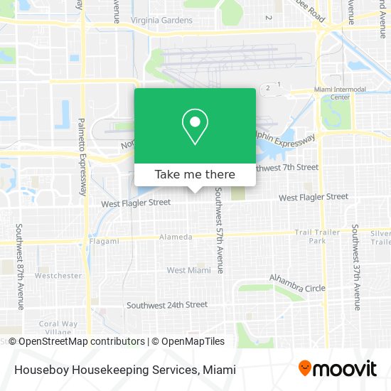 Mapa de Houseboy Housekeeping Services