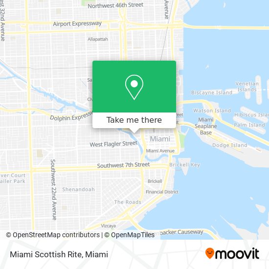 Mapa de Miami Scottish Rite