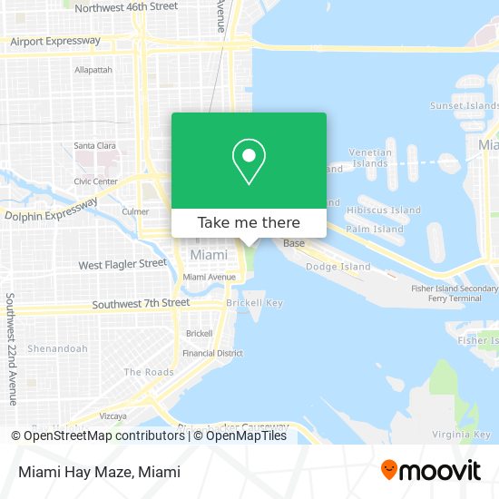 Mapa de Miami Hay Maze