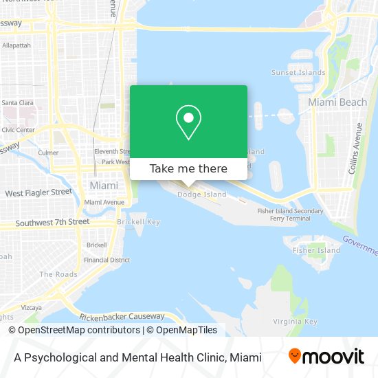 Mapa de A Psychological and Mental Health Clinic