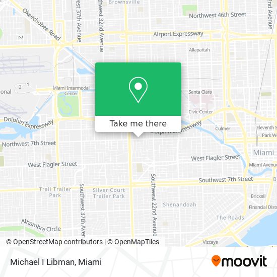 Michael I Libman map