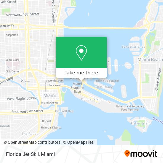 Mapa de Florida Jet Skii