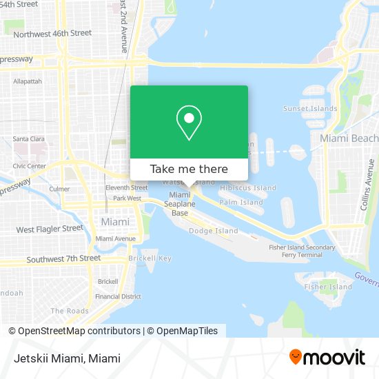 Mapa de Jetskii Miami