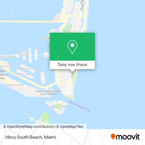 Mapa de Hbcu South Beach