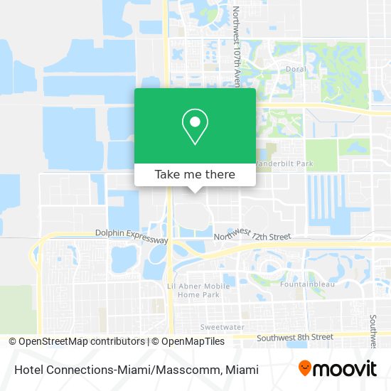 Hotel Connections-Miami / Masscomm map