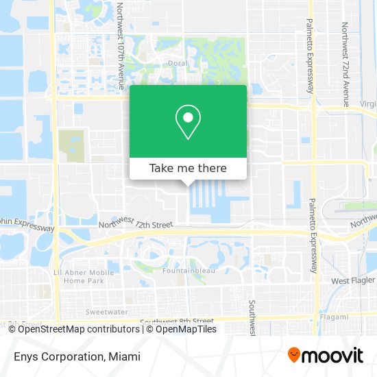 Enys Corporation map