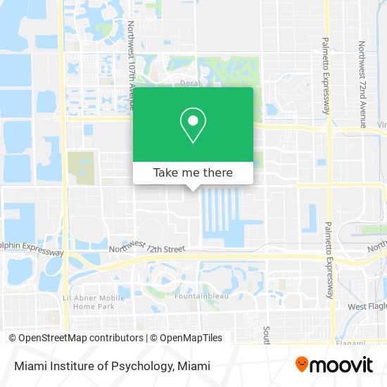 Miami Institure of Psychology map