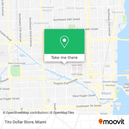 Tito Dollar Store map