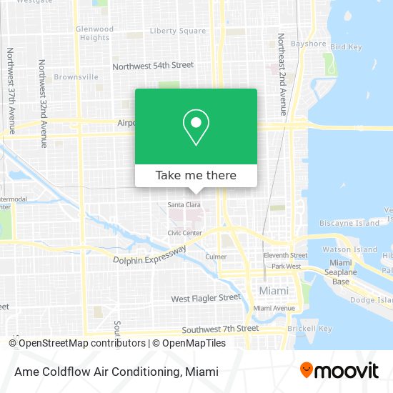 Ame Coldflow Air Conditioning map