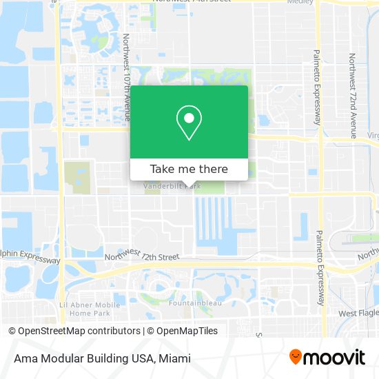 Mapa de Ama Modular Building USA