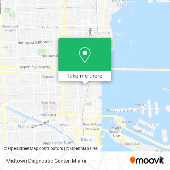 Midtown Diagnostic Center map