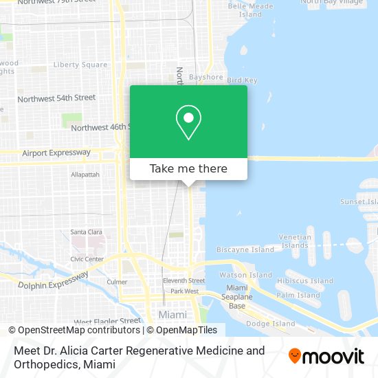 Meet Dr. Alicia Carter Regenerative Medicine and Orthopedics map