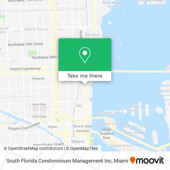 Mapa de South Florida Condominium Management Inc