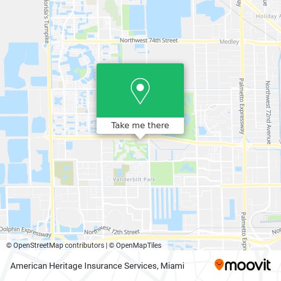 Mapa de American Heritage Insurance Services