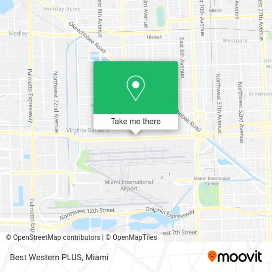 Best Western PLUS map