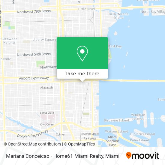 Mariana Conceicao - Home61 Miami Realty map