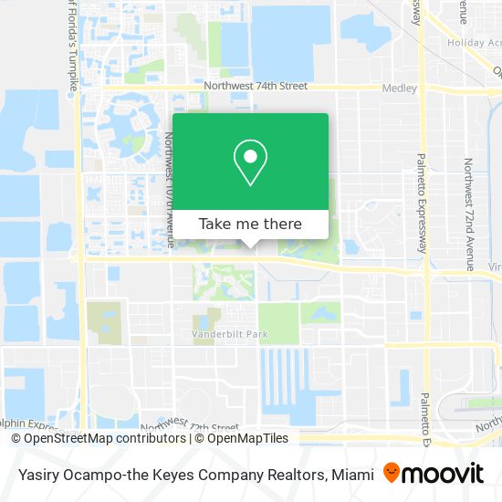 Yasiry Ocampo-the Keyes Company Realtors map