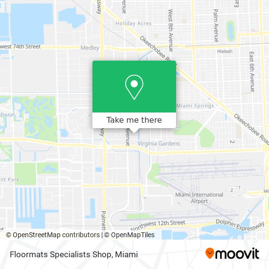 Floormats Specialists Shop map