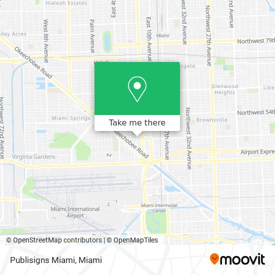 Publisigns Miami map
