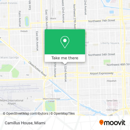 Camillus House map