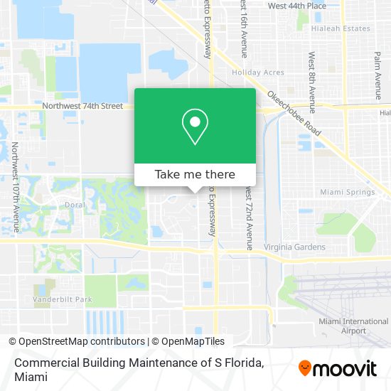 Mapa de Commercial Building Maintenance of S Florida