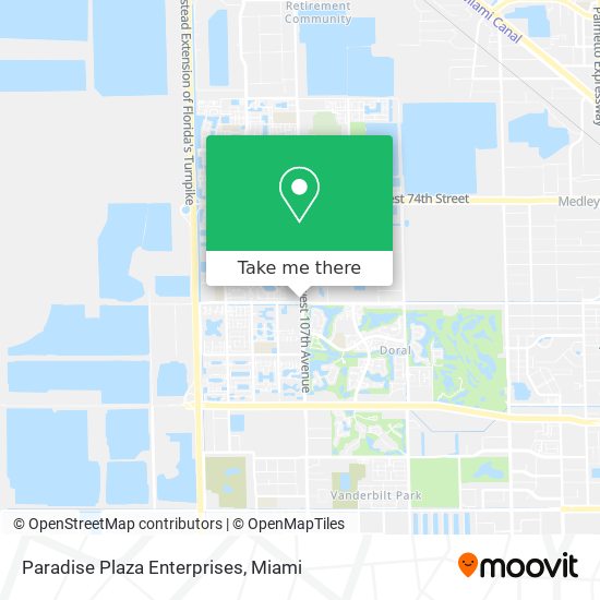 Paradise Plaza Enterprises map