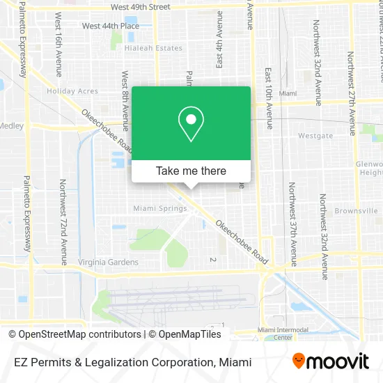EZ Permits & Legalization Corporation map