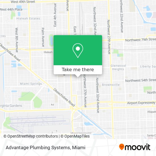 Mapa de Advantage Plumbing Systems